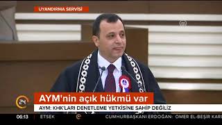 CHP KHK'lar için AYM'ye gidiyor AYM: KHK'ları denetleme yetkisine sahip değiliz