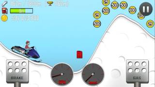 Hill Climb Racing "Snow Mobile" Factory/Gameplay make more fun kid #43