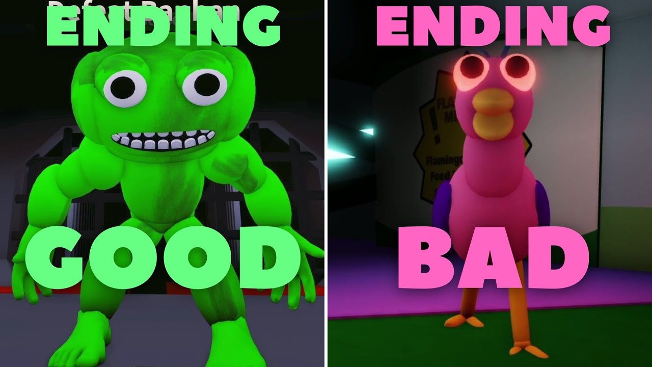 Banban ROBLOX Story - ALL Endings - YouTube