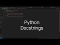 How to Write Python Docstrings Like a Pro (Google Style Guide)