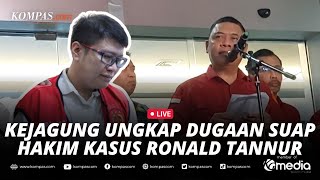 🔴BREAKING NEWS - Kejagung Tahan 3 Hakim PN Surabaya Terkait Dugaan Suap pada Kasus Ronald Tannur