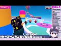 【fall guys】キレる、デレる、アセるペンギン【 ケープペンギンちゃんねる ／ けもv 切り抜き動画】