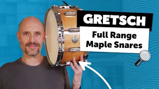 Gretsch | Full Range Maple Snares | Sound Demo