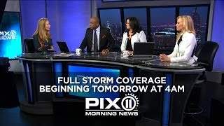 Complete Storm Coverage begins at 4am on the PIX11 Morning News... (4/13/14)