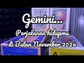 Gemini ♊ Perjalanan Hidupmu Di Bulan November 2024⁉️🧐