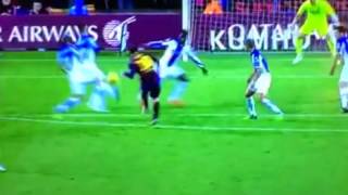 Lionel Messi hat trick Rcd Espanyol