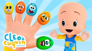 ¡Familia dedo! Huevos y globos | Canción infantil para bebés con Cleo y Cuquín