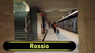 Metro Station Rossio - Lisbon 🇵🇹 - Walkthrough 🚶