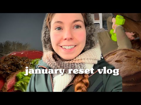 January Reset Vlog Youtube