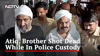 The Moment UP Gangster Atiq Ahmed Was Shot Dead At Point Blank Range In Uttar Pradesh