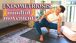 🎗ENDOMETRIOSIS MINDFUL MOVEMENT 🎗Yoga for endometriosis 🙏🏼 WELL WITH HELS