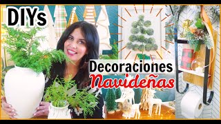 DIY DECORACIONES DE NAVIDAD RECICLADAS ( NO SE REQUIERE NINGUNA EXPERIENCIA)  SUPER FACILES ❗️2020