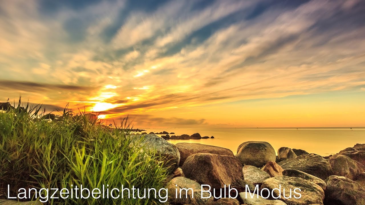 Fotografie Basics - Langzeitbelichtung Im Bulb Modus - YouTube