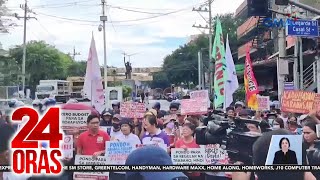 Ilang grupo, nagkilos-protesta para kondenahin ang 2025 General Appropriations Act | 24 Oras