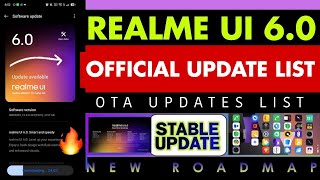 Realme UI 6.0 Official Update List | Realme February 2025 New Official Update List In India