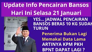 Update Info Pencairan Bansos Hari Ini. Berita Gembira Bagi KPM PKH BPNT, Janda \u0026 Lansia Tunggal