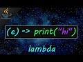 Java lambda λ