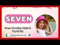 Seven - Baby Girl Name Meaning, Origin & Popularity - RandomNames.com