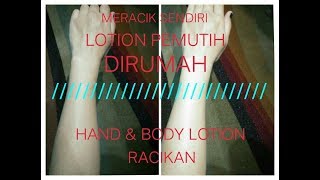 [RESEP CANTIK] Racikan Lotion dengan Kelly Pearl Cream | Racikan Hand \u0026 Body Lotion.