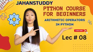 Lec 8 | Arithmetic Operator in python | What are operators in python | #pythonprogramming #coding