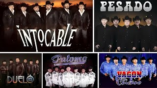 Mix Pesado, Intocable, Palomo, Vagón Chicano, Duelo Exitos - Puros Corridos Mix