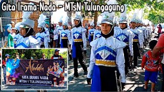 ATRAKSI DRUMBAND GITA IRAMA NADA MTsN 1 TULUNAGUNG, HUT Tulungagung 2019