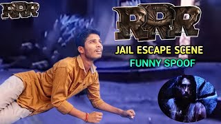 RRR Escape Scene | Comedy VFX | RRR comedy spoof 🤣