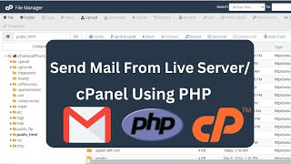 How To Send An Email From A Live Server-CPanel Using PHP - 2024