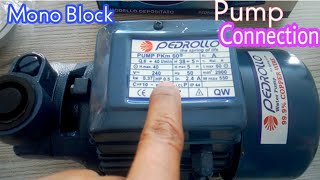 Monoblock Water Pump Connection || Pump Connection || Qaisar Electrician