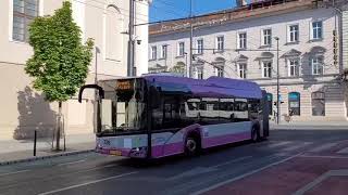 Public transport in CLUJ NAPOCA 2022 (trolleybuses, trams, buses)