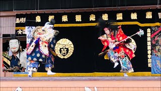 【石見神楽  天神】2021/11/3 石見神楽大尾谷社中   滑らか60fps ～しまね海洋館