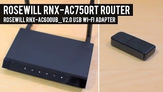 Budget Router \u0026 USB Wi-Fi Solutions Worth It? | Rosewill RNX-AC750RT Router \u0026 More