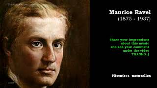 Maurice Ravel | Histoires naturelles @ClassicalAmberLight Brain Power