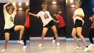 VERY CUTE😍: Jathi Ratnalu Fame Faria Abdullah SUPER COOL Dance Practice | News Buzz