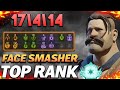 Top Rank Lash Face Smasher 17\4\14 - Deadlock Pro Gameplay [Watch & Learn]