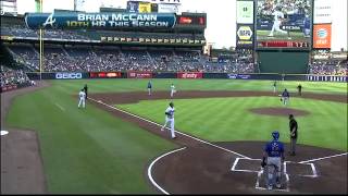 2012/07/05 McCann's two-run blast