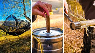 Outdoors Tips \u0026 Bushcraft lifehacks that work Extremely Well