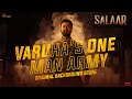 Salaar BGM – Vardha's One Man Army | RaviBasrur | PrasanthNeel | VijayKiragandur | Hombale Films