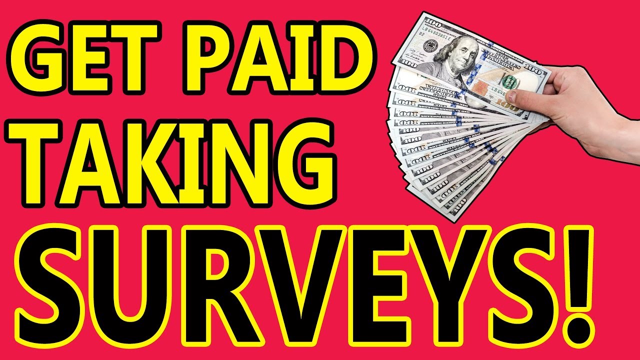 Get Paid To Take Surveys (WORLDWIDE) - YouTube