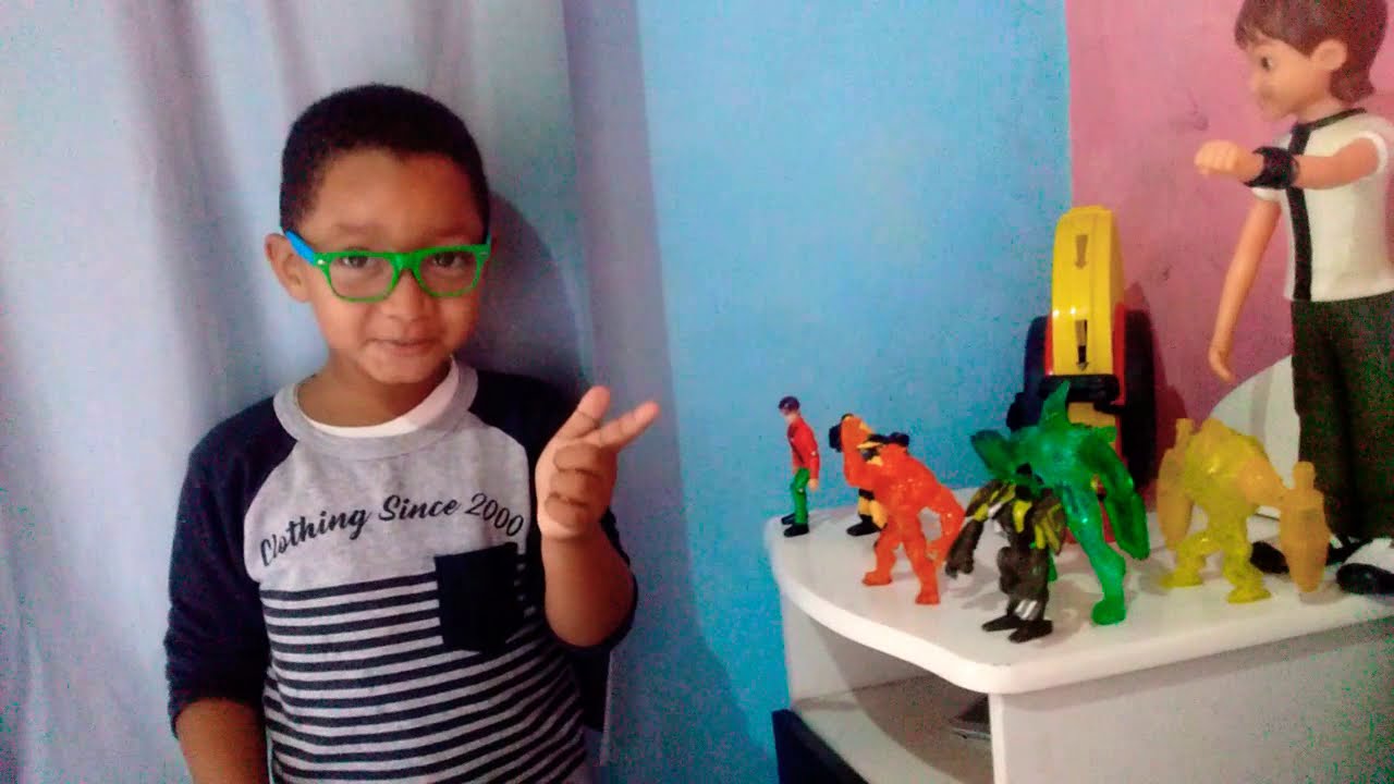 Minha Coleção De Bonecos Do Ben10 Youtube