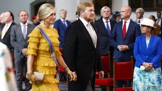 King Willem-Alexander and Queen Máxima at Prince's Day 2020 in The Hague