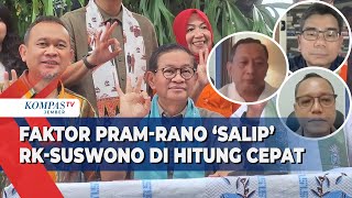 [FULL] Pram-Rano Salip RK-Suswono di Hitung Cepat Pilkada Jakarta, Kinerja KIM Tidak Optimal?