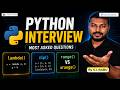 Top Python Interview Questions: Lambda, Zip, and Range vs Xrange