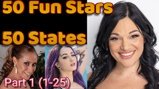 50 Fun Stars from 50 States (Part 1)