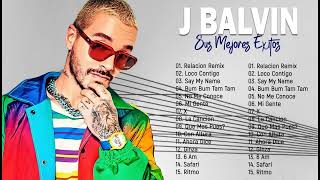 J Balvin - Las Mejores Canciones Solo Exitos | J Balvin Exitos Canciones Mix 2023