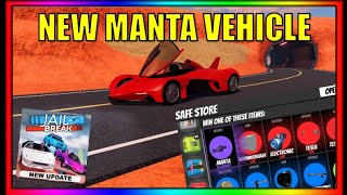 TESTING MANTAS TOP SPEED IN JAILBREAK! | Roblox