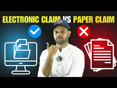 What are the benefits of electronic claiming over and above paper claiming?