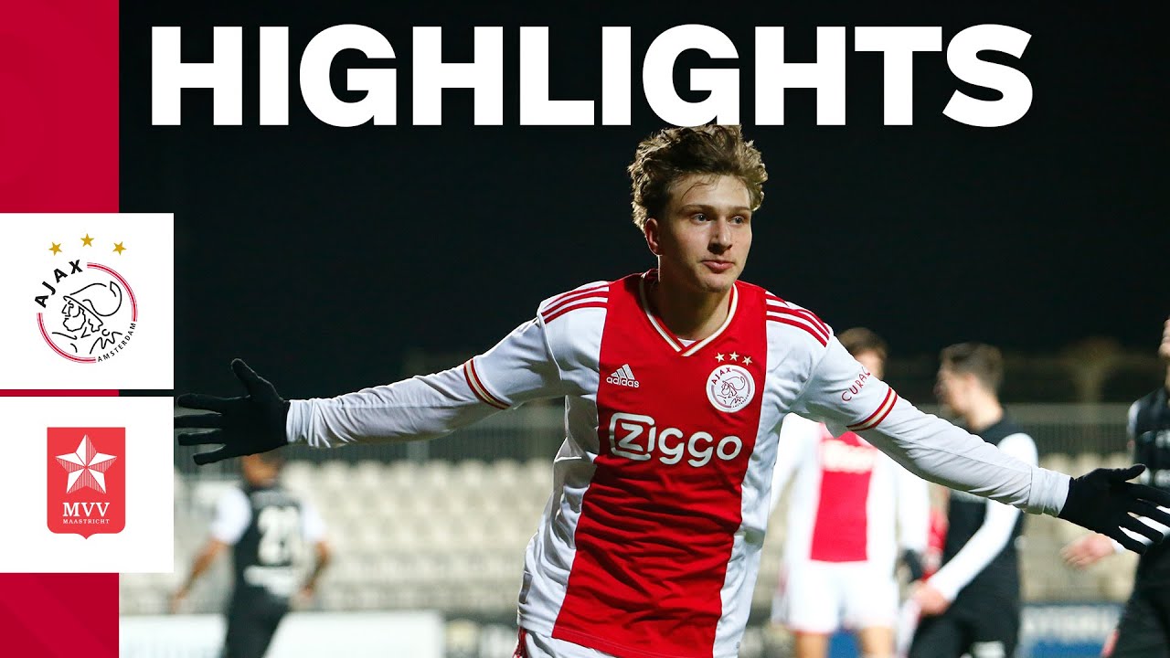 Mika Godts Scoring On His Debut! ⭐️ | Highlights Jong Ajax - MVV ...