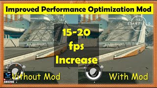 Starfield Improved Performance Optimization Mod | RTX 3060Ti | 15 - 20 fps Increase