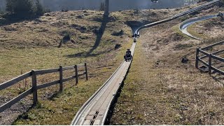 Rodelbahn Oeschinensee (09.11.2024) Kandersteg Schweiz 💪🇽🇰❤️🇨🇭